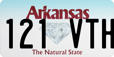 AR license plate 121VTH