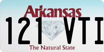 AR license plate 121VTI