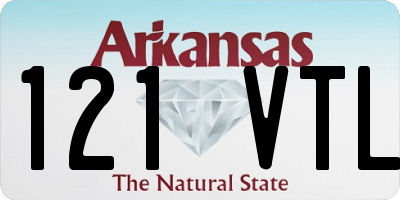 AR license plate 121VTL