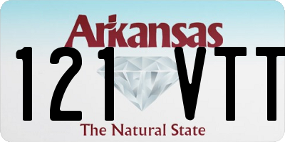 AR license plate 121VTT