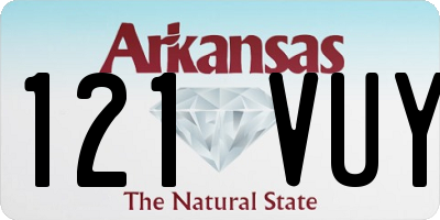 AR license plate 121VUY