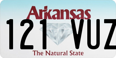 AR license plate 121VUZ