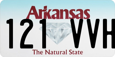 AR license plate 121VVH