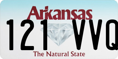 AR license plate 121VVQ