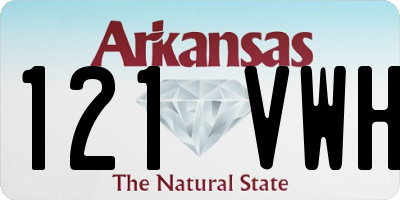 AR license plate 121VWH