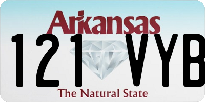 AR license plate 121VYB