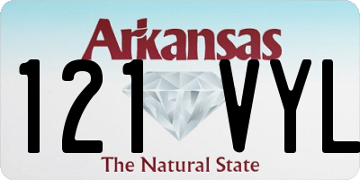 AR license plate 121VYL