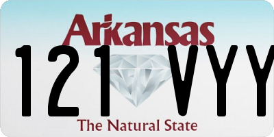 AR license plate 121VYY