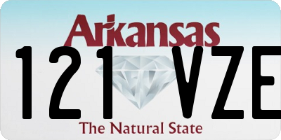 AR license plate 121VZE