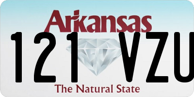 AR license plate 121VZU