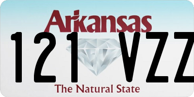 AR license plate 121VZZ