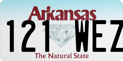 AR license plate 121WEZ