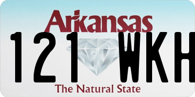 AR license plate 121WKH