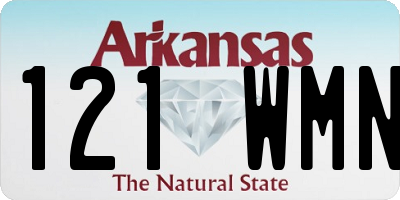 AR license plate 121WMN
