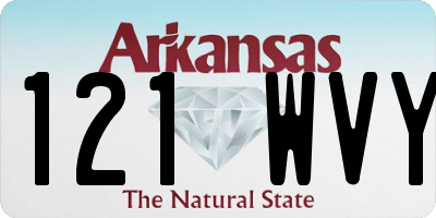 AR license plate 121WVY