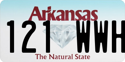 AR license plate 121WWH