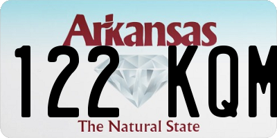 AR license plate 122KQM