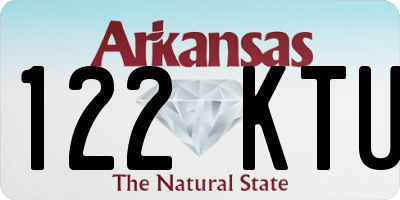AR license plate 122KTU