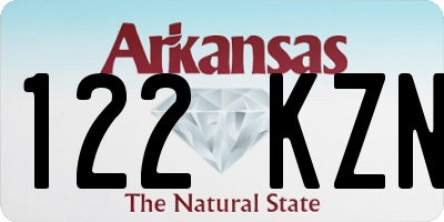 AR license plate 122KZN
