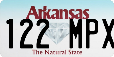 AR license plate 122MPX