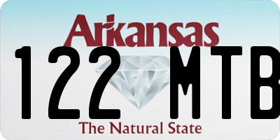 AR license plate 122MTB