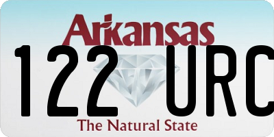 AR license plate 122URC