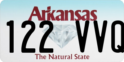 AR license plate 122VVQ