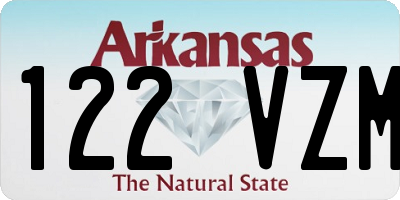 AR license plate 122VZM