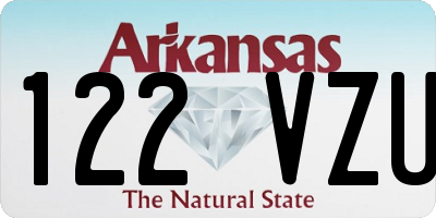 AR license plate 122VZU