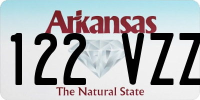 AR license plate 122VZZ
