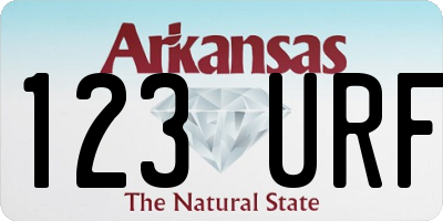AR license plate 123URF