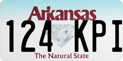 AR license plate 124KPI