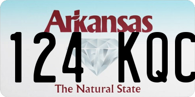 AR license plate 124KQC
