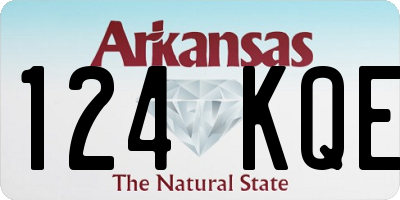 AR license plate 124KQE