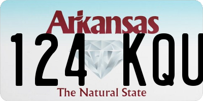 AR license plate 124KQU
