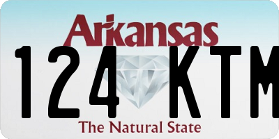 AR license plate 124KTM