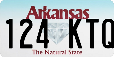 AR license plate 124KTQ