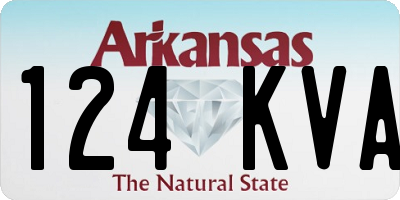 AR license plate 124KVA