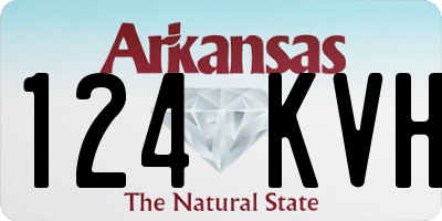 AR license plate 124KVH