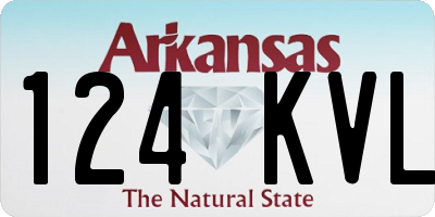 AR license plate 124KVL