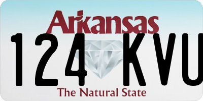 AR license plate 124KVU