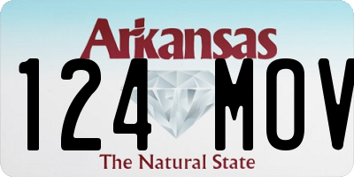 AR license plate 124MOV