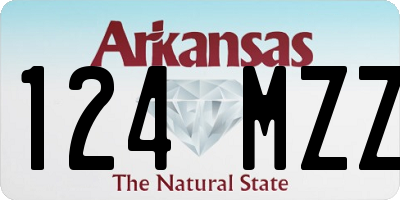 AR license plate 124MZZ
