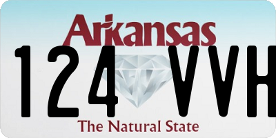 AR license plate 124VVH