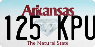 AR license plate 125KPU