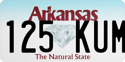 AR license plate 125KUM