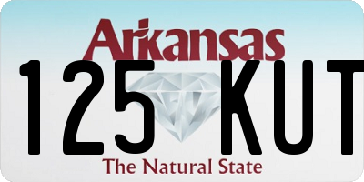 AR license plate 125KUT