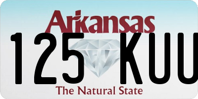 AR license plate 125KUU