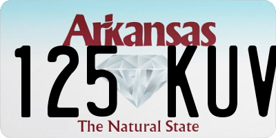 AR license plate 125KUV