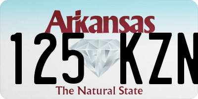 AR license plate 125KZN